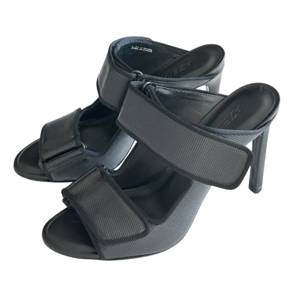 A7EIJE Women's Judson Dress Sandal Gray Black Size 7 - Picture 2 of 12